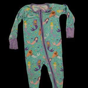 Little Sleepies 6-12m Mermaid Magic Zippy